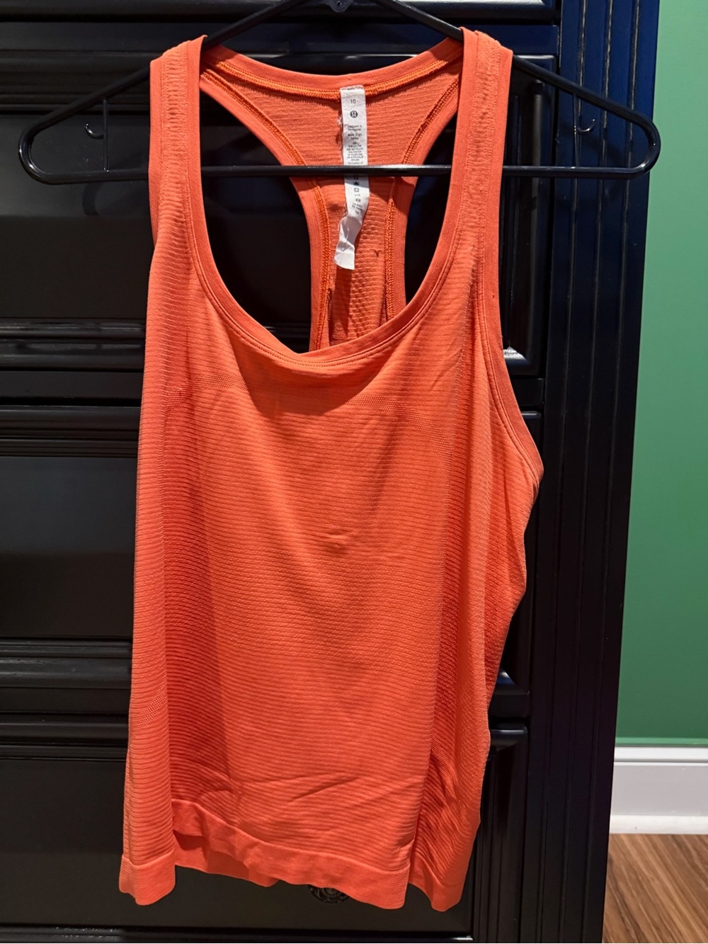 lululemon athletica Orange Racerback Tank